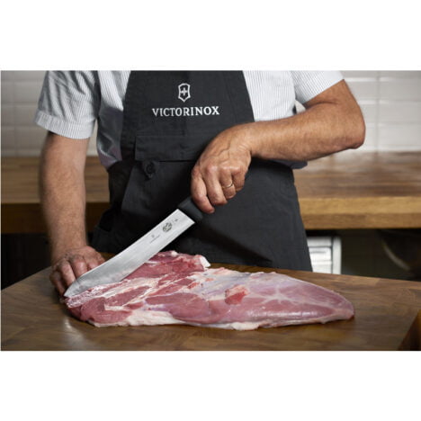 סכין קצבים קצה רחב ידית פיברוקס 25 ס