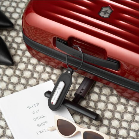 תג שם למזוודה ID Tag שחור