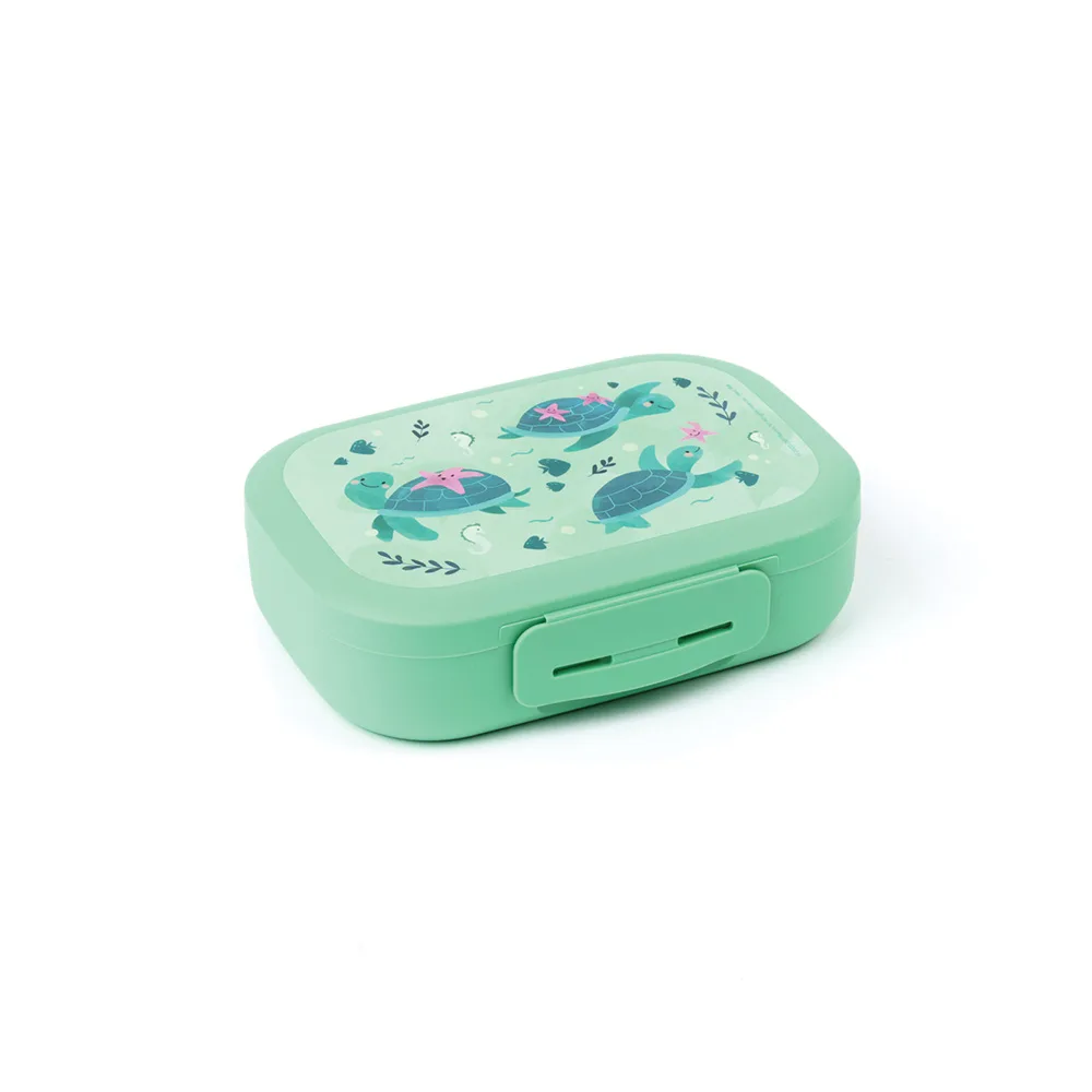קופסת אוכל לילדים Sealife Turtle