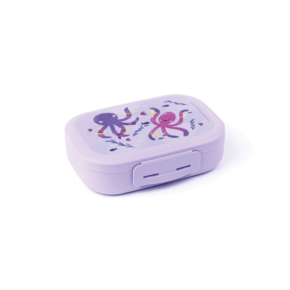 קופסת אוכל לילדים Sealife Octopus