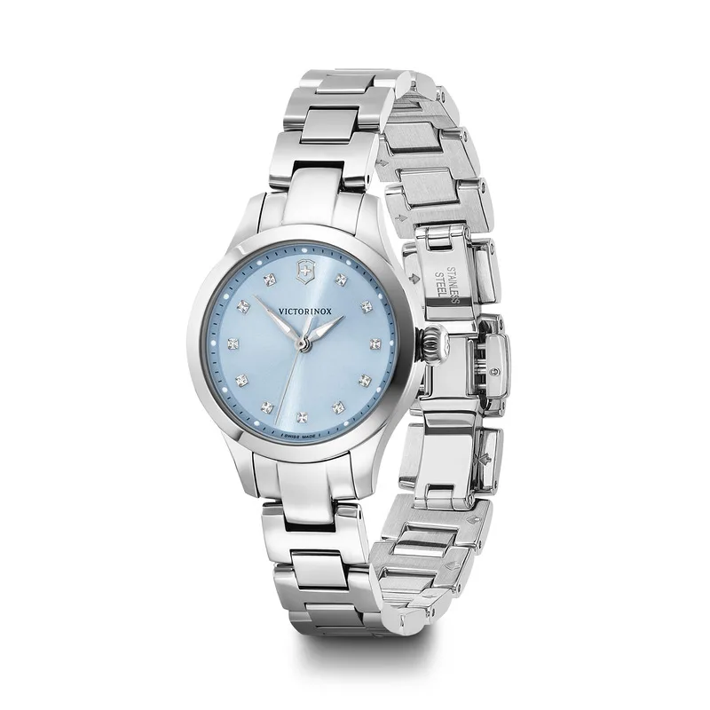 Alliance XS רצועת מתכת לוח תכלת