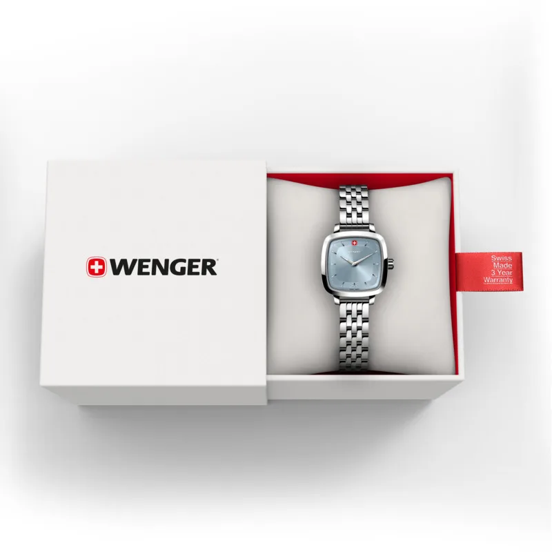 שעון 27 מ"מ Vintage Classic לוח תכלת