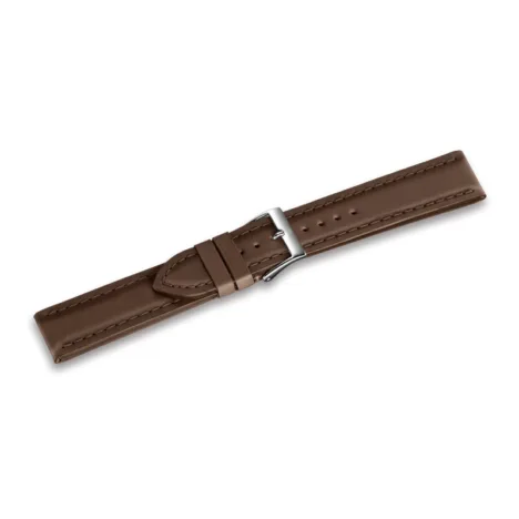 רצועת עור חומה לשעון Alliance sport