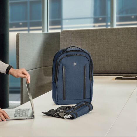 Altmont Professional Compact Laptop Backpack Navy