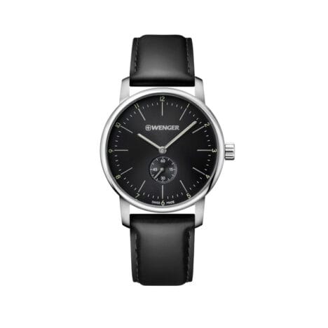 Urban Classic רצועת עור שחורה 42 מ